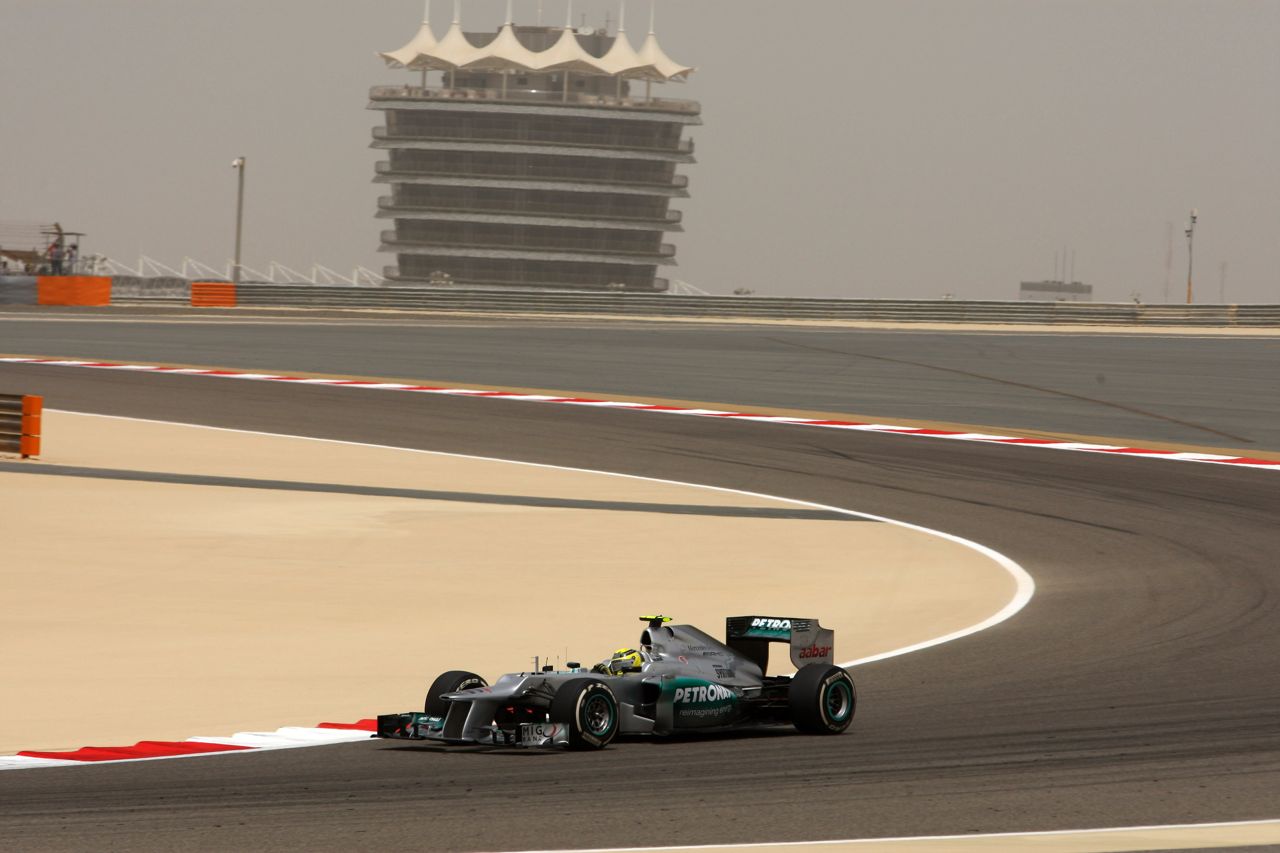 20.04.2012- Free Practice 1, Nico Rosberg (GER) Mercedes AMG F1 W03 