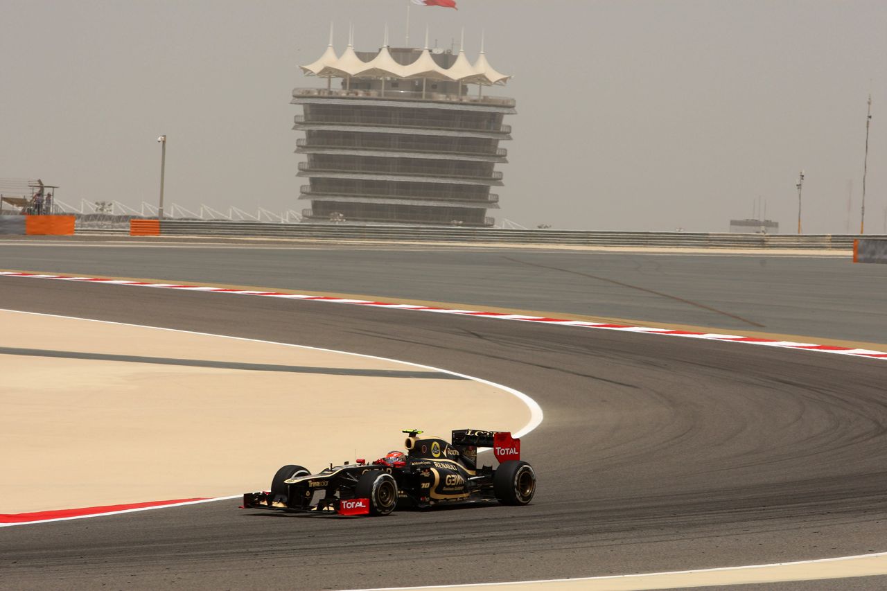20.04.2012- Free Practice 1, Romain Grosjean (FRA) Lotus F1 Team E20