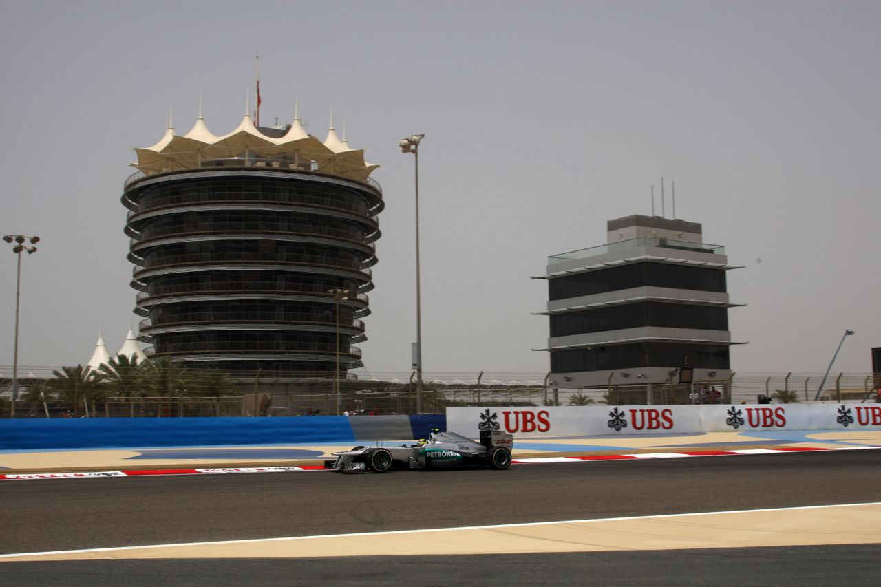 20.04.2012- Free Practice 1, Nico Rosberg (GER) Mercedes AMG F1 W03 