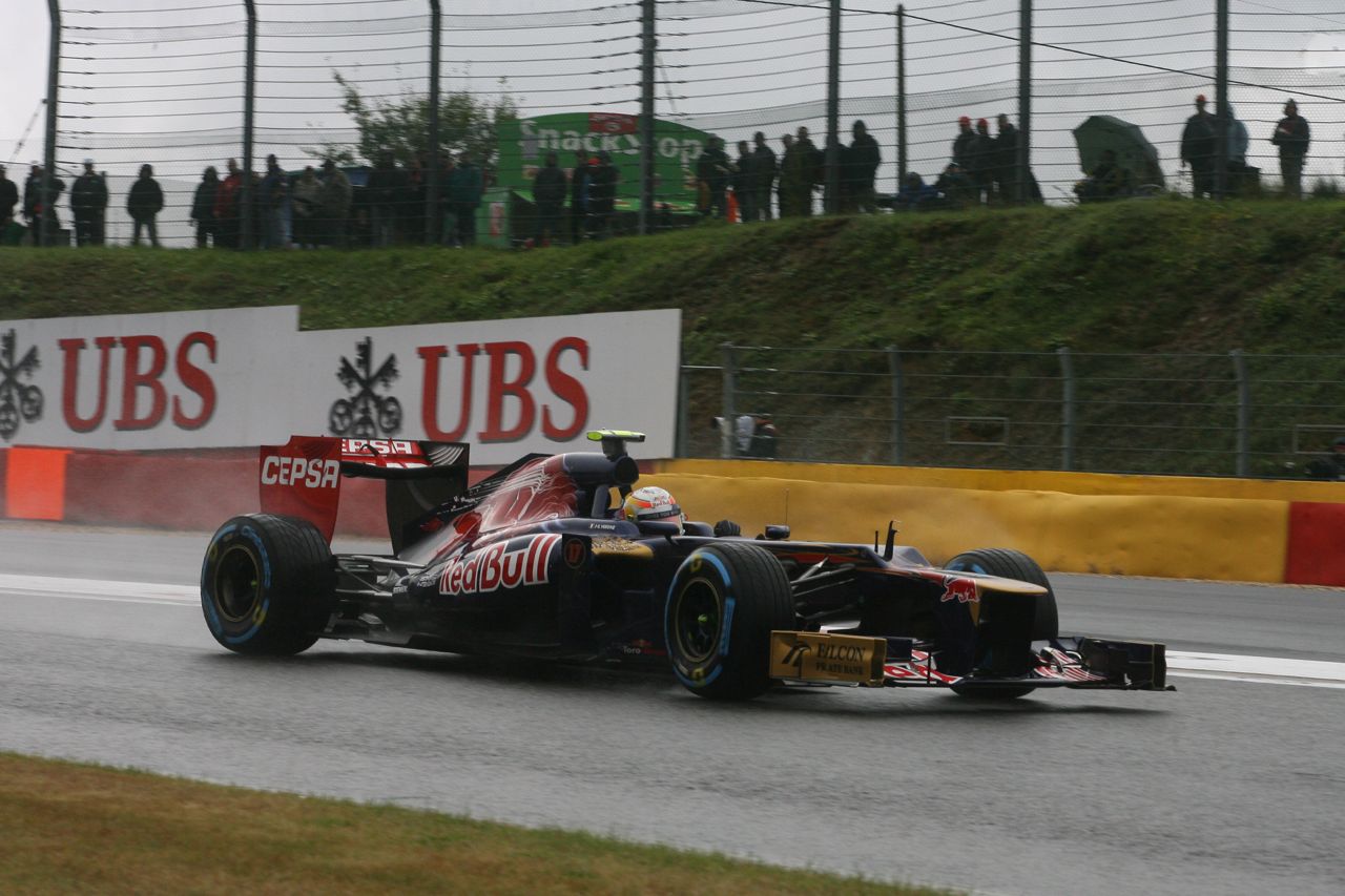 31.08.2012- Free Practice 1, Jean-Eric Vergne (FRA) Scuderia Toro Rosso STR7 