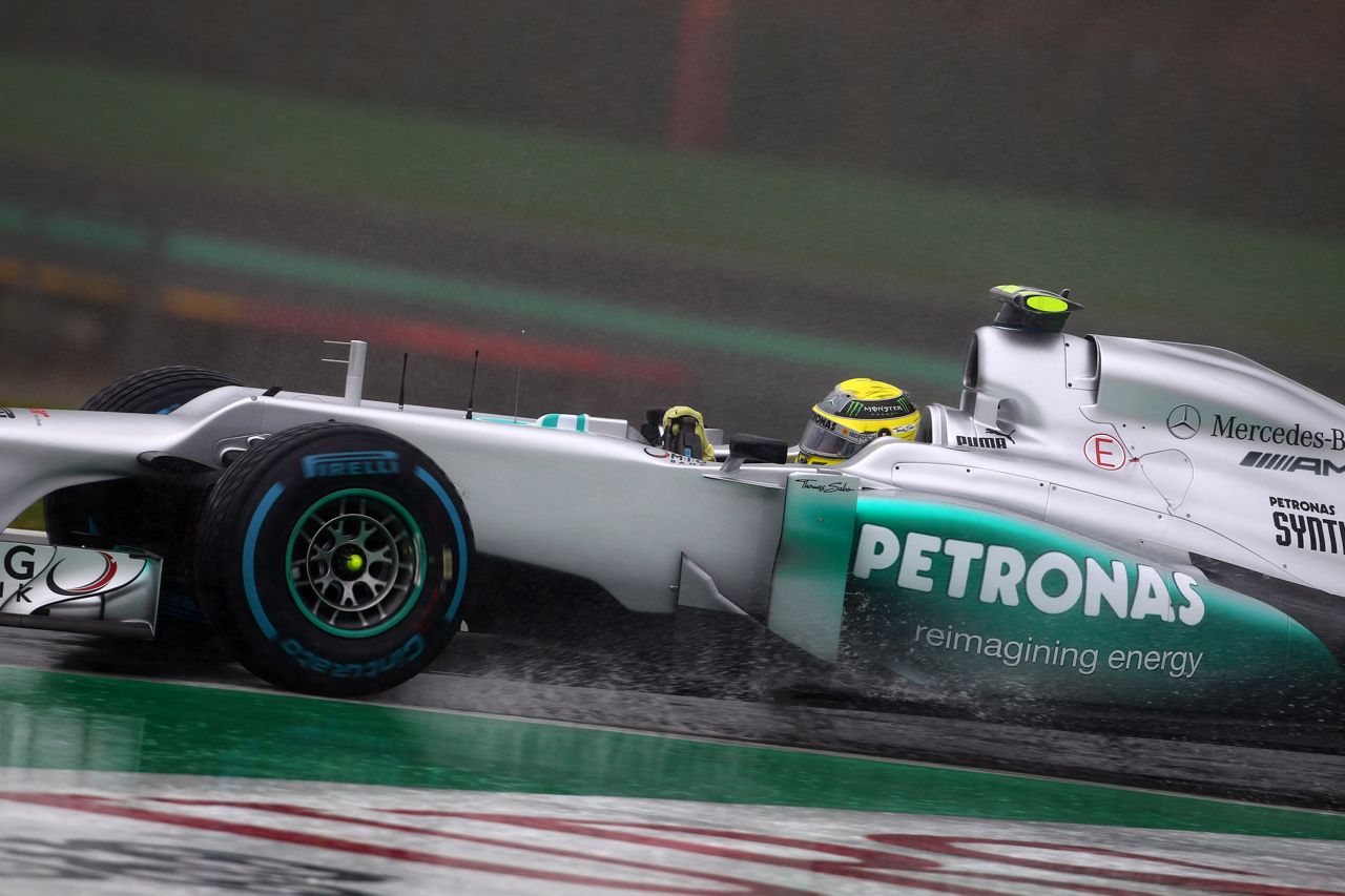 31.08.2012- Free Practice 1, Nico Rosberg (GER) Mercedes AMG F1 W03 