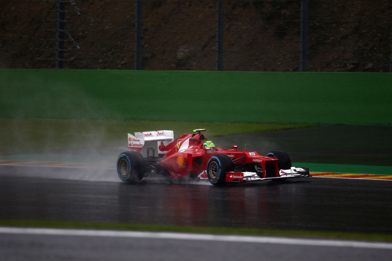 31.08.2012- Free Practice 1, Felipe Massa (BRA) Scuderia Ferrari F2012 