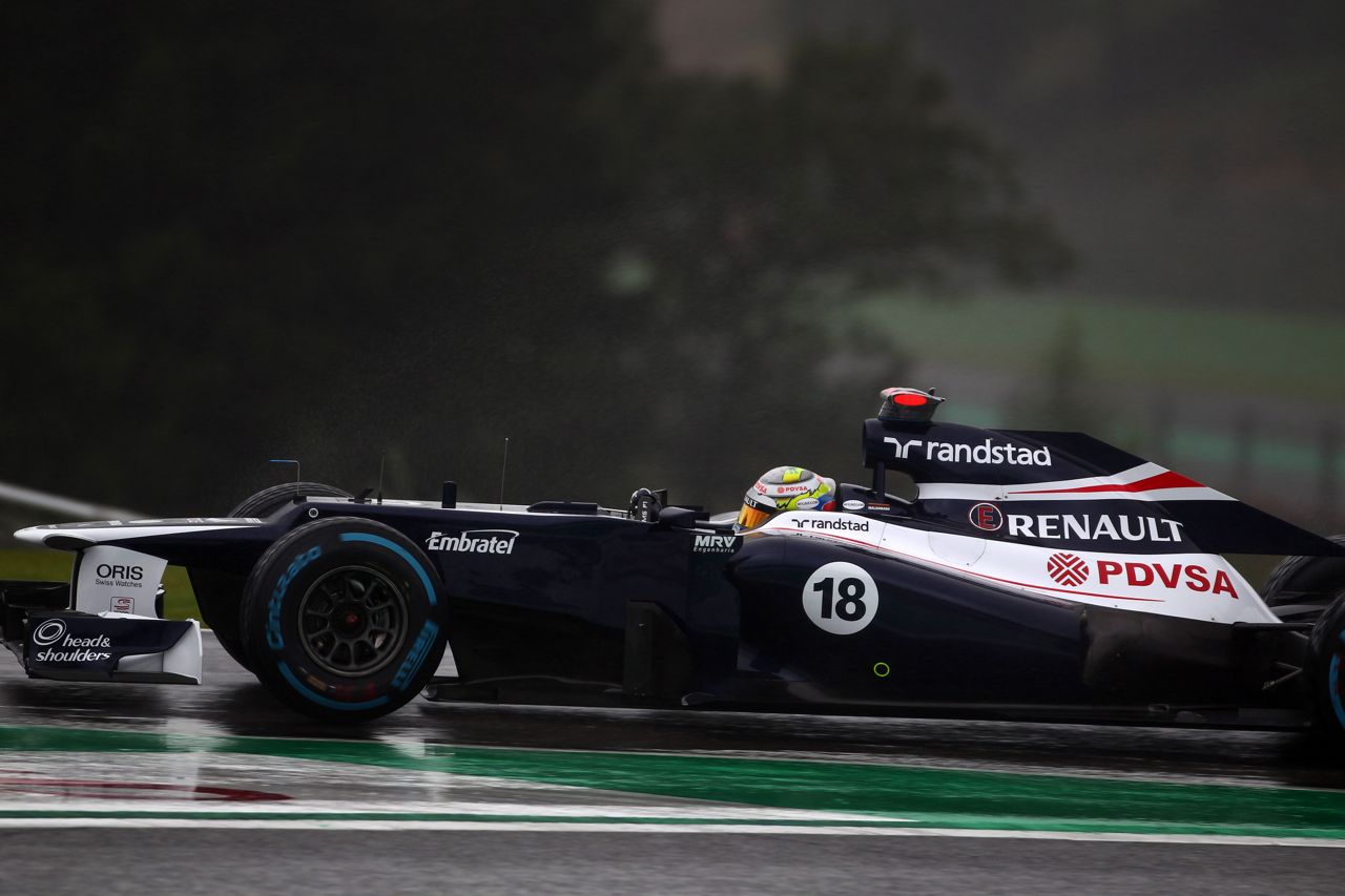 31.08.2012- Free Practice 1, Pastor Maldonado (VEN) Williams F1 Team FW34 