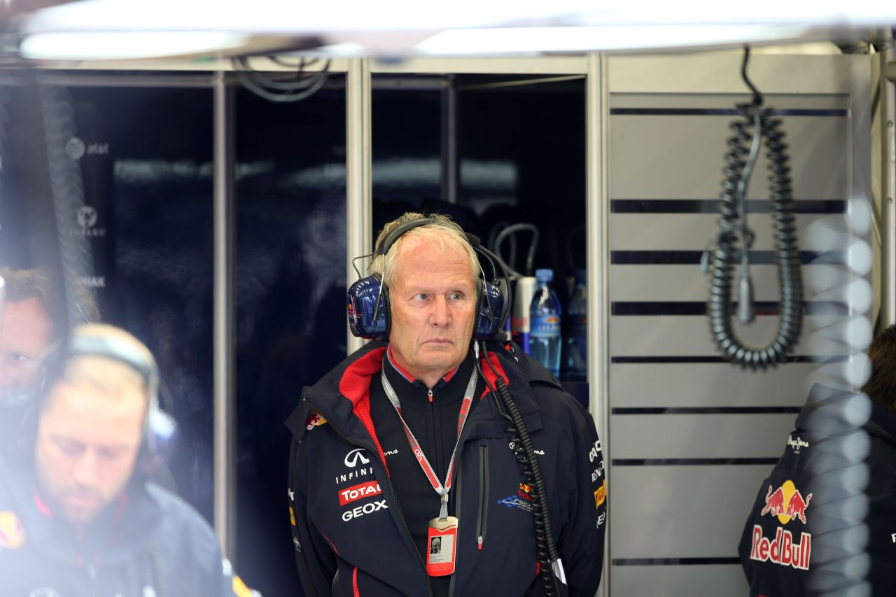 31.08.2012- Free Practice 1, Helmut Marko (AUT), Red Bull Racing, Red Bull Advisor 