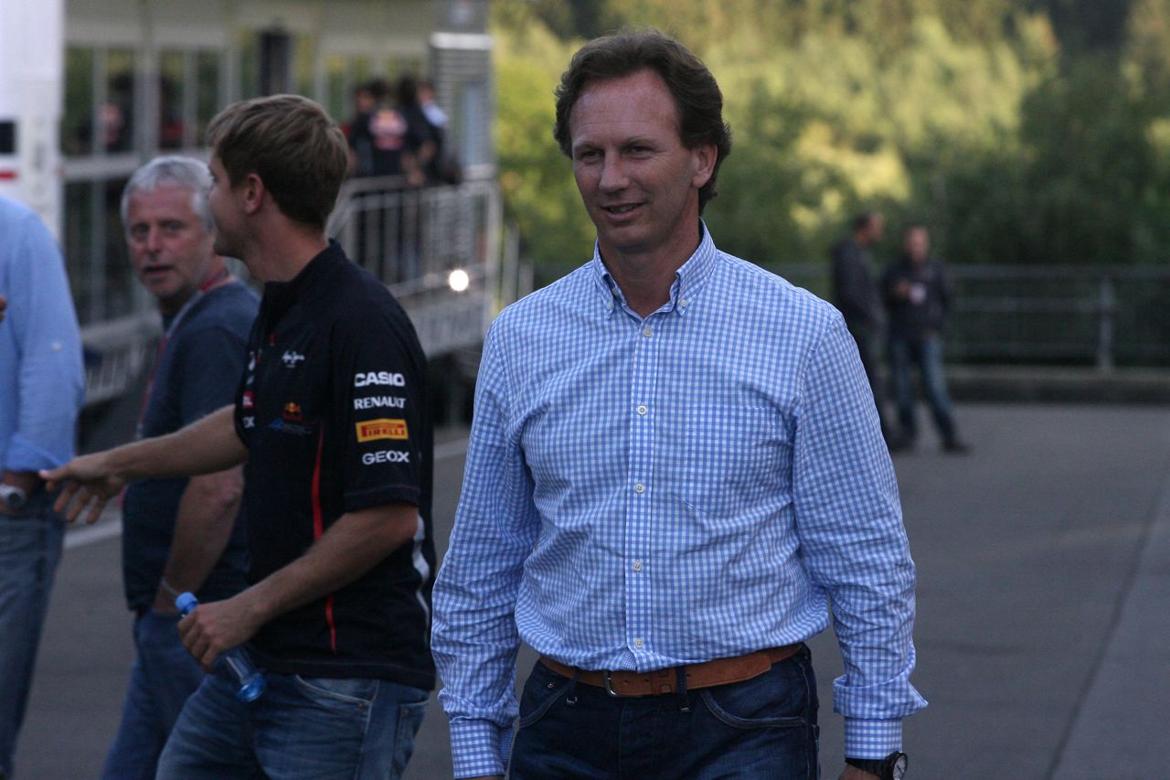 30.08.2012- Christian Horner (GBR), Red Bull Racing, Sporting Director 
