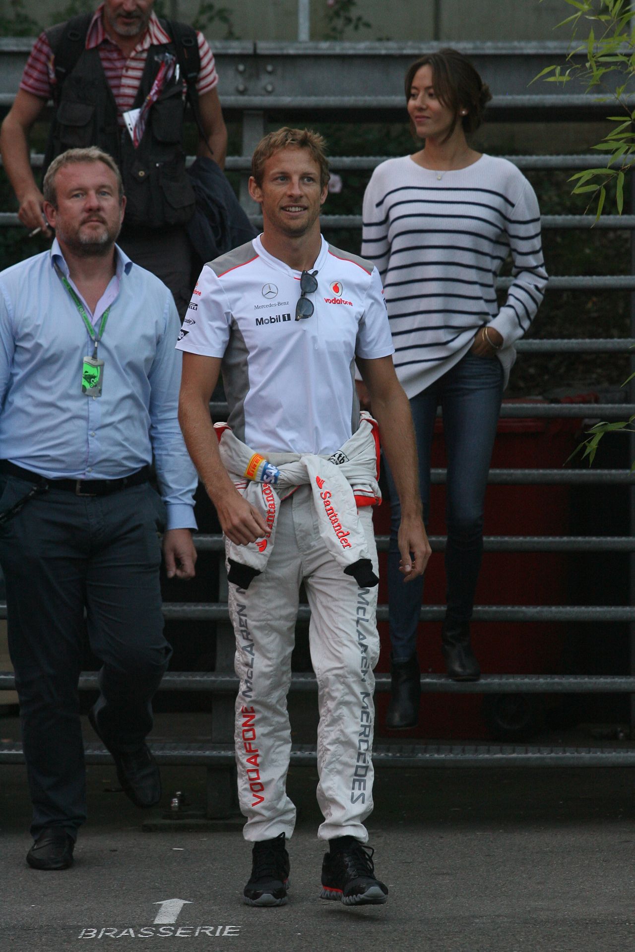 30.08.2012- Jenson Button (GBR) McLaren Mercedes MP4-27 