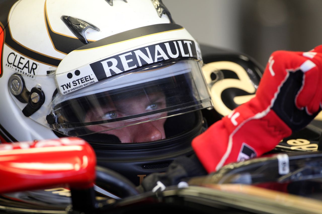 31.08.2012- Free Practice 1, Kimi Raikkonen (FIN) Lotus F1 Team E20