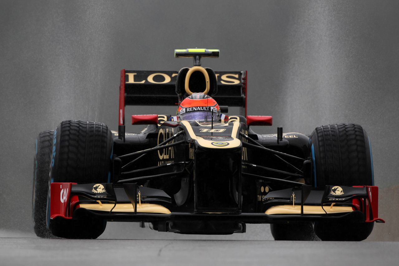 31.08.2012- Free Practice 1, Romain Grosjean (FRA) Lotus F1 Team E20 
