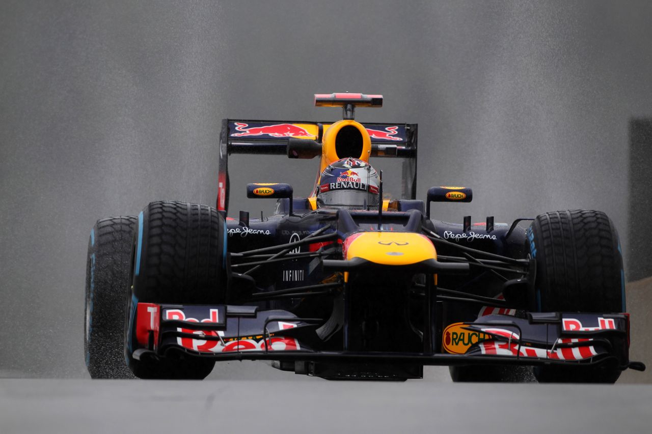 31.08.2012- Free Practice 1, Sebastian Vettel (GER) Red Bull Racing RB8 