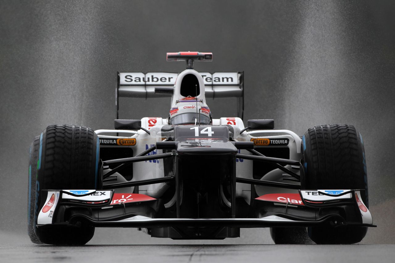 31.08.2012- Free Practice 1, Kamui Kobayashi (JAP) Sauber F1 Team C31 