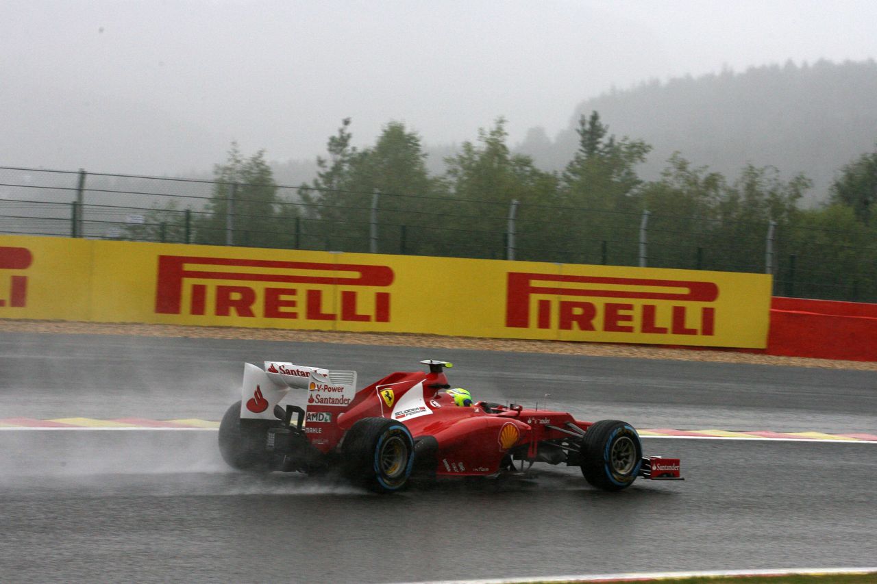 31.08.2012- Free Practice 1, Felipe Massa (BRA) Scuderia Ferrari F2012 