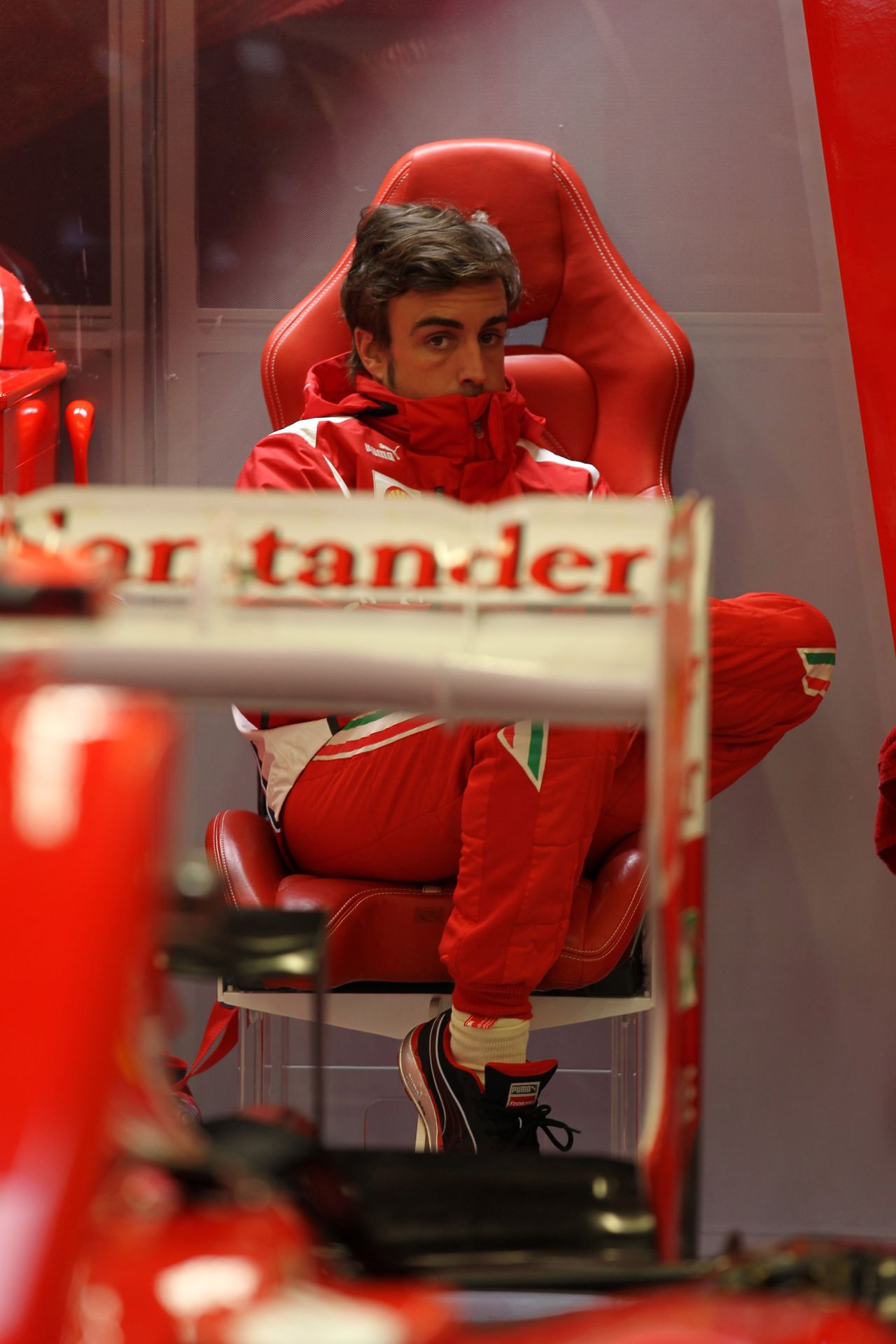 31.08.2012- Free Practice 2, Fernando Alonso (ESP) Scuderia Ferrari F2012 