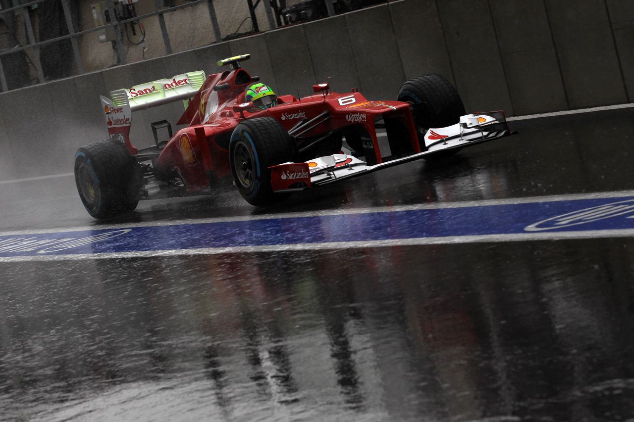 31.08.2012- Free Practice 2, Felipe Massa (BRA) Scuderia Ferrari F2012 