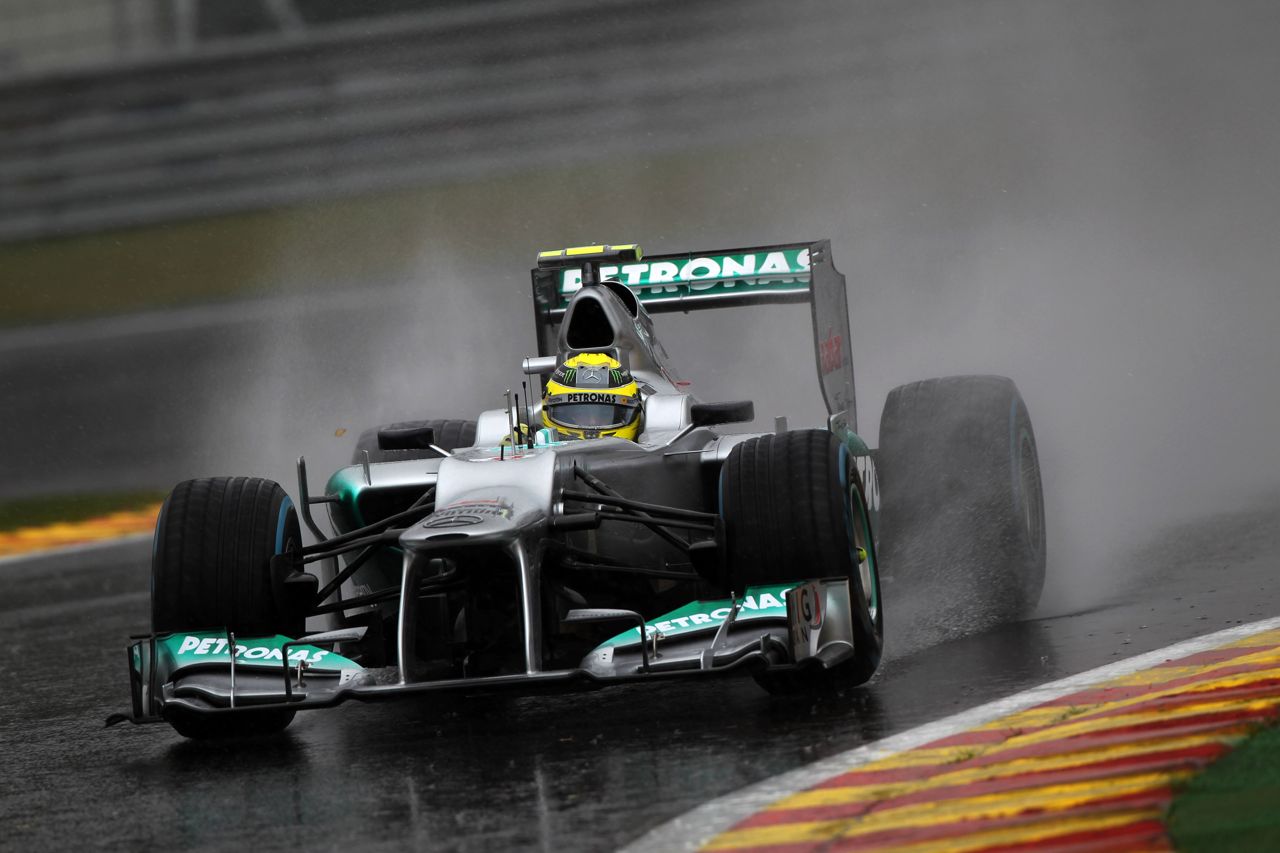 31.08.2012- Free Practice 2, Nico Rosberg (GER) Mercedes AMG F1 W03 