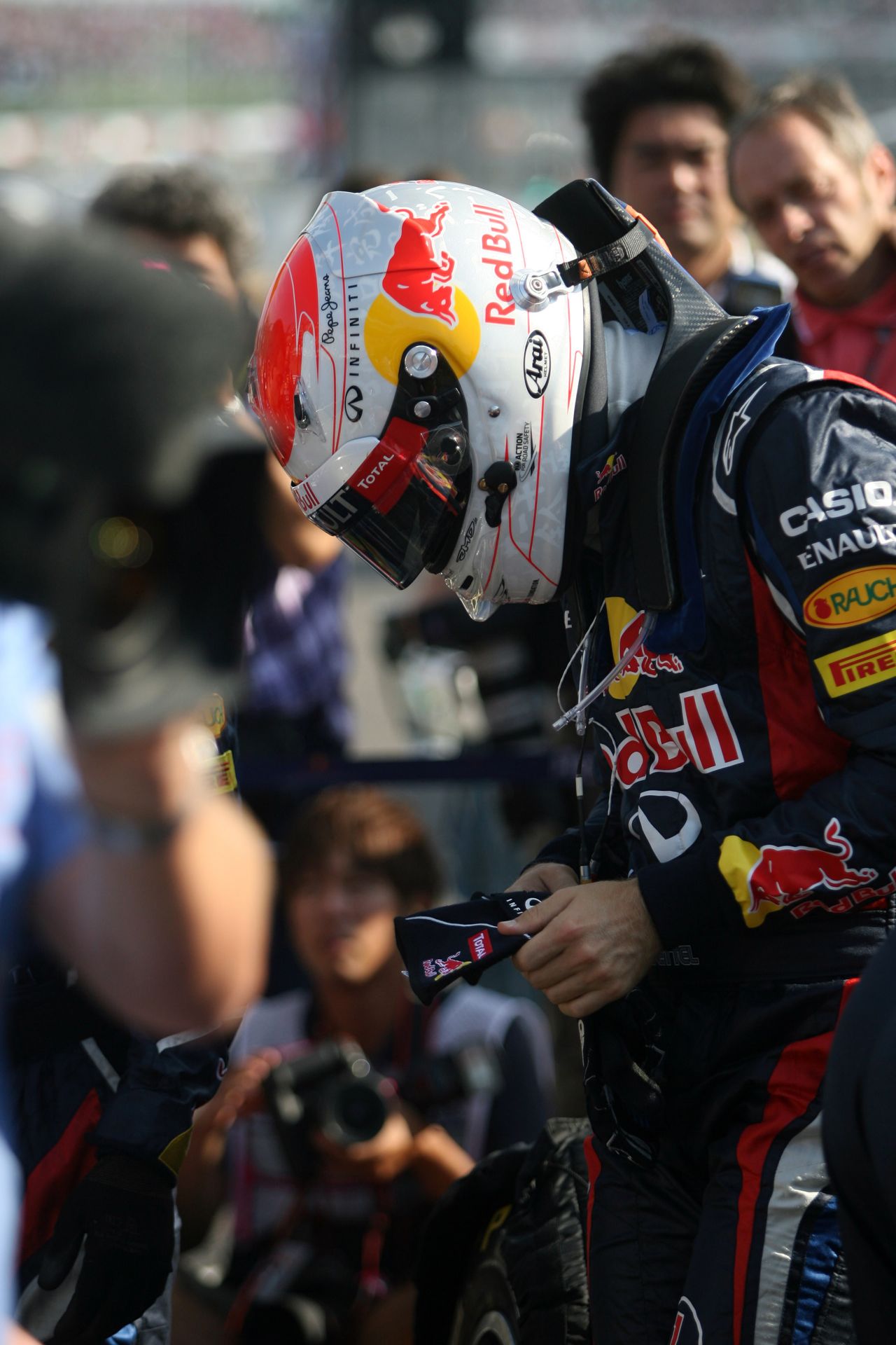 07.10.2012- Race, Sebastian Vettel (GER) Red Bull Racing RB8 