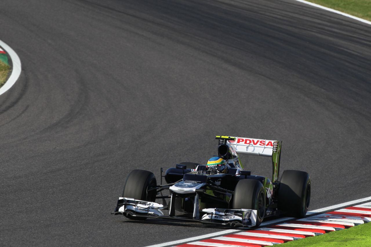 07.10.2012- Race, Bruno Senna (BRA) Williams F1 Team FW34 