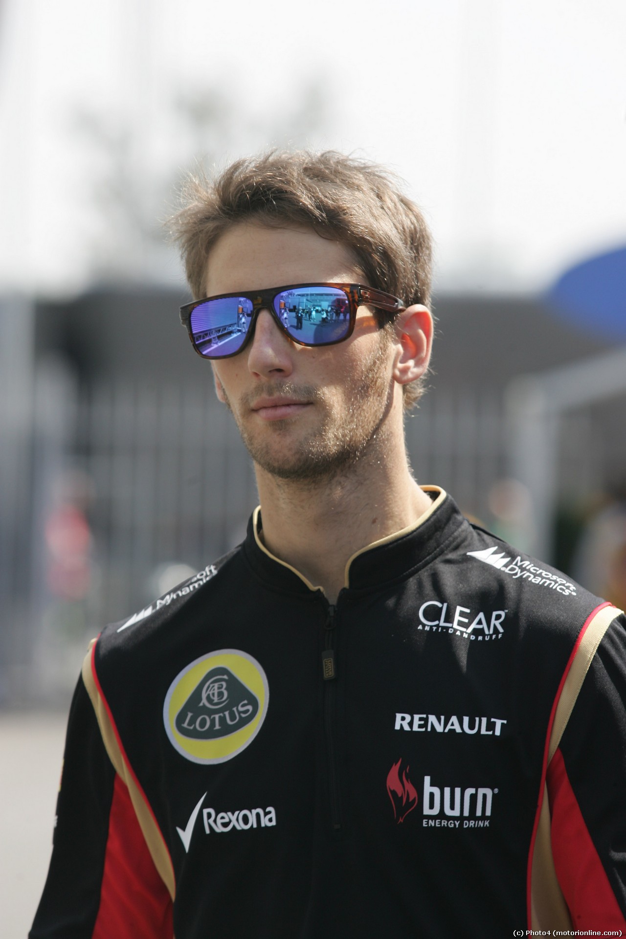 Romain Grosjean (FRA) Lotus F1 Team E21 