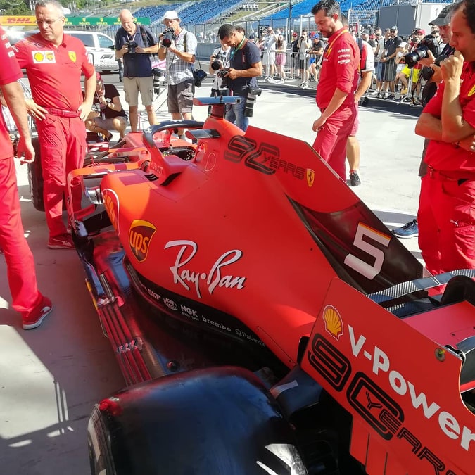 GP Ungheria 2019 - Pit Lane giovedì