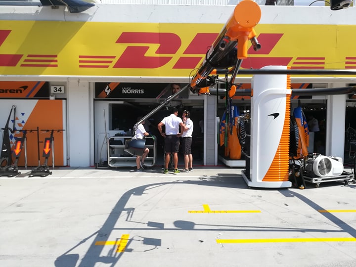 GP Ungheria 2019 - Pit Lane giovedì