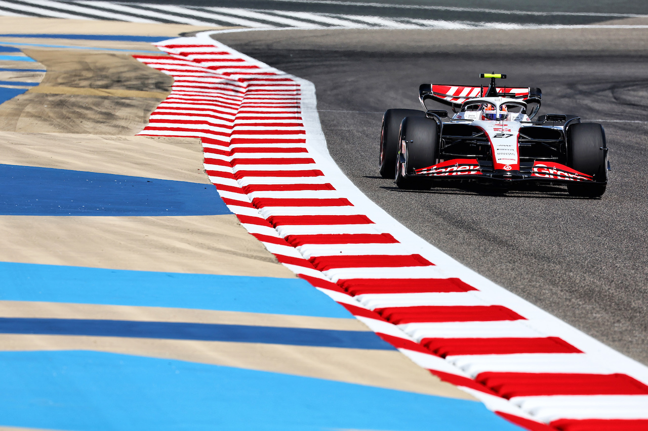 Nico Hulkenberg (GER) Haas VF-23.
23.02.2023. Formula 1 Testing, Sakhir, Bahrain, Day One.
- www.xpbimages.com, EMail: requests@xpbimages.com © Copyright: Moy / XPB Images