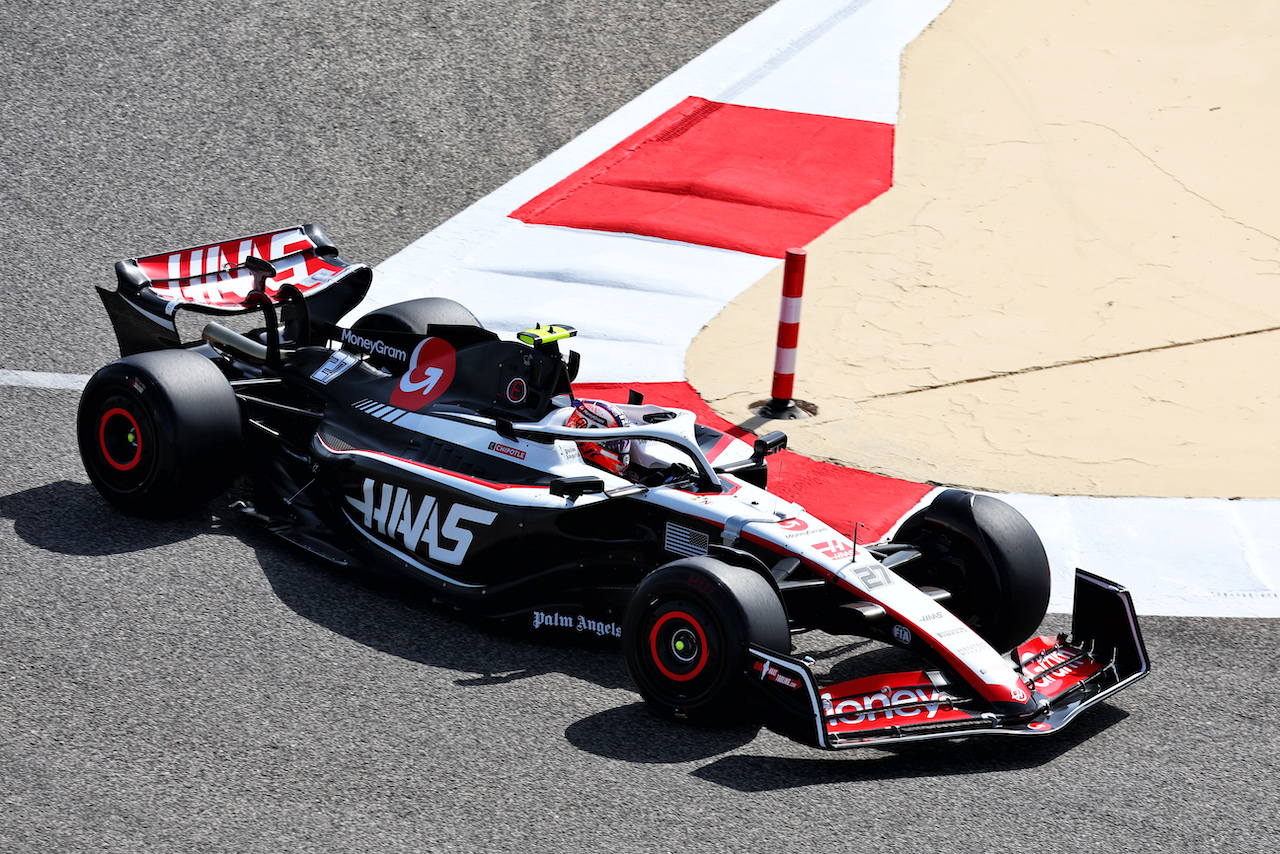 Nico Hulkenberg (GER) Haas VF-23.
23.02.2023. Formula 1 Testing, Sakhir, Bahrain, Day One.
- www.xpbimages.com, EMail: requests@xpbimages.com © Copyright: Moy / XPB Images