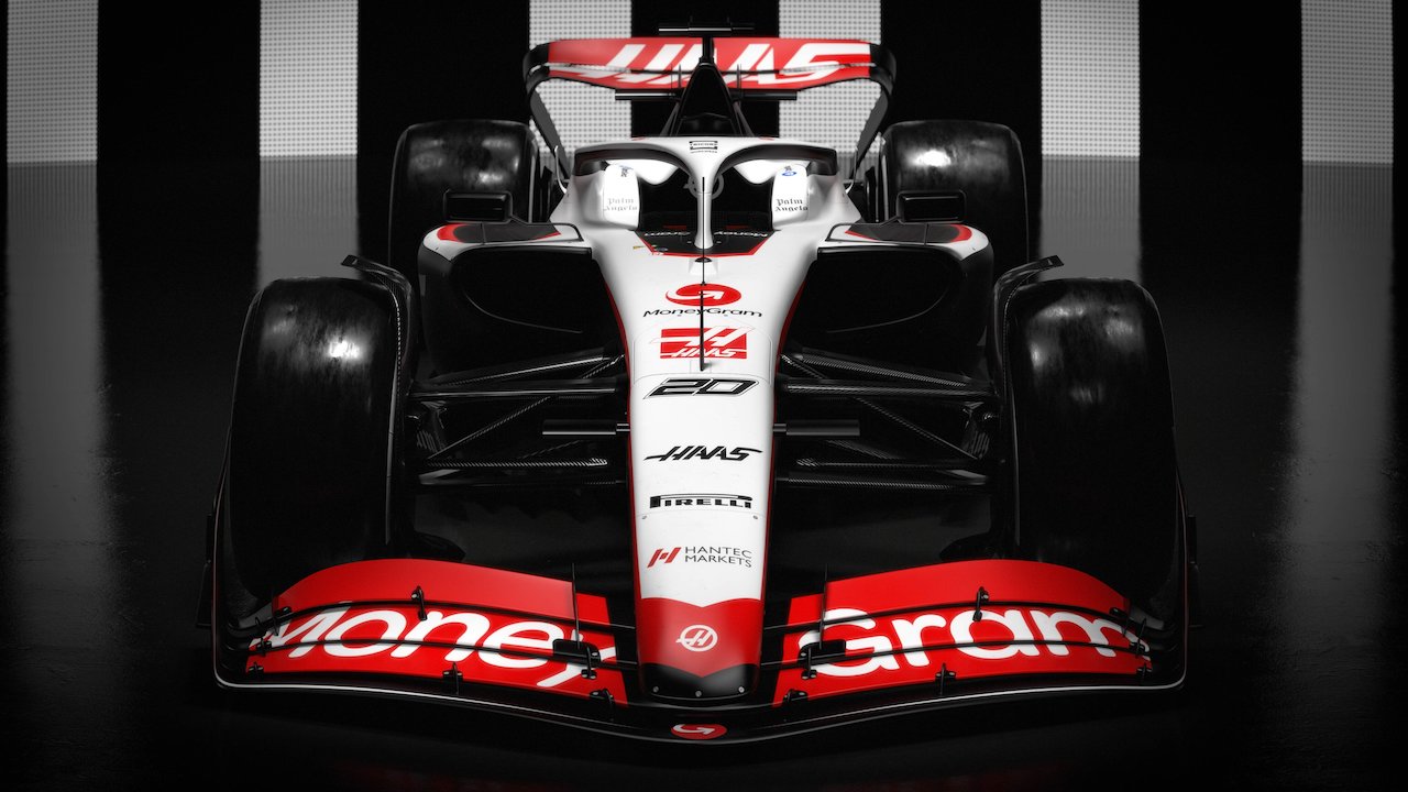 Haas VF-23 livrea MoneyGram