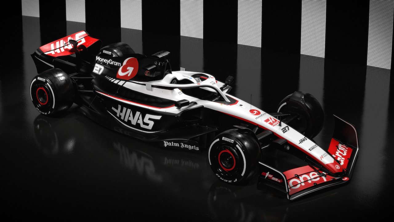 Haas VF-23 livrea MoneyGram