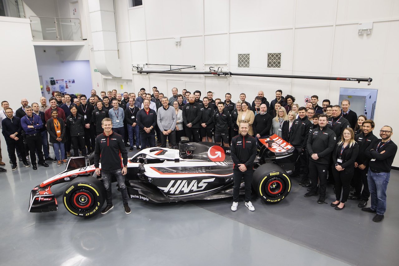 HAAS VF-23 - SHAKEDOWN SILVERSTONE