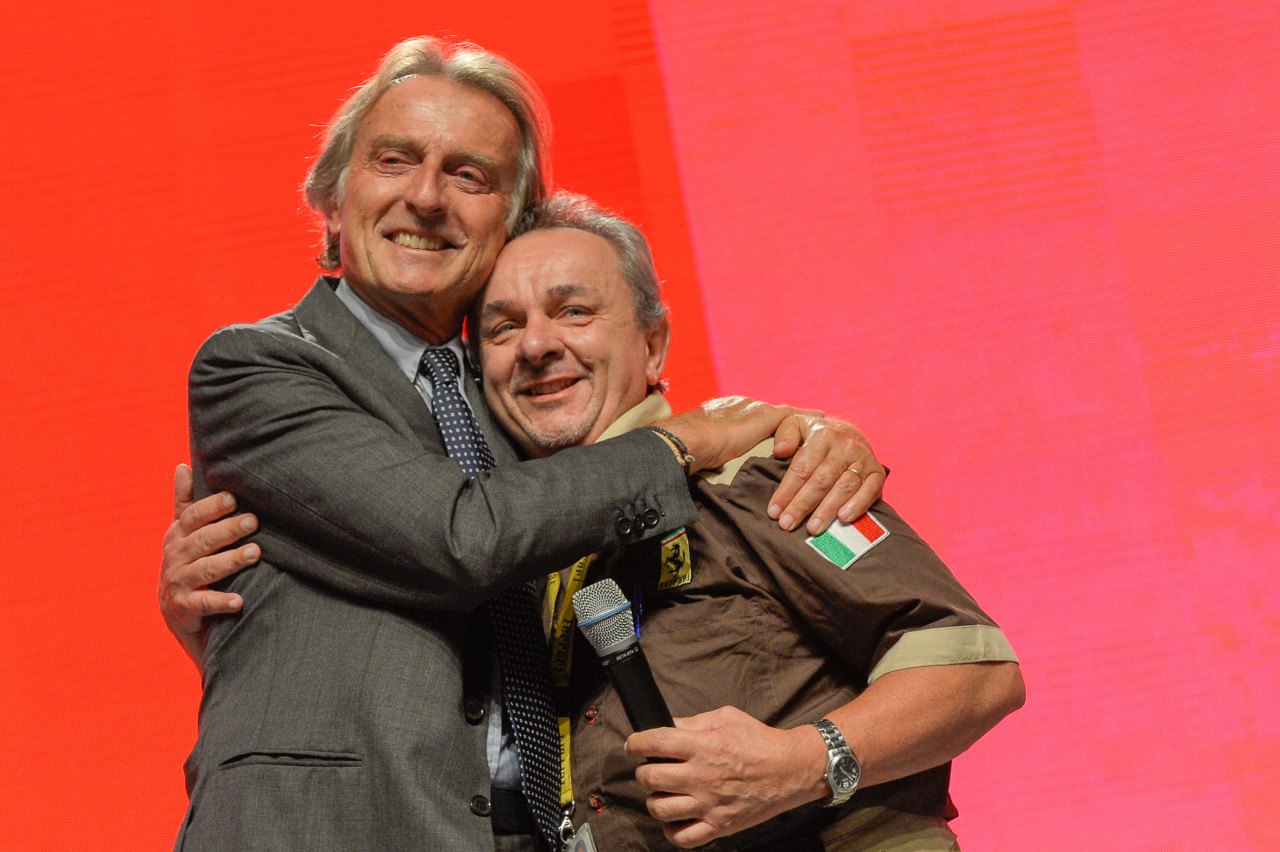 Il saluto commosso di Luca di Montezemolo alla Gestione Industriale Ferrari