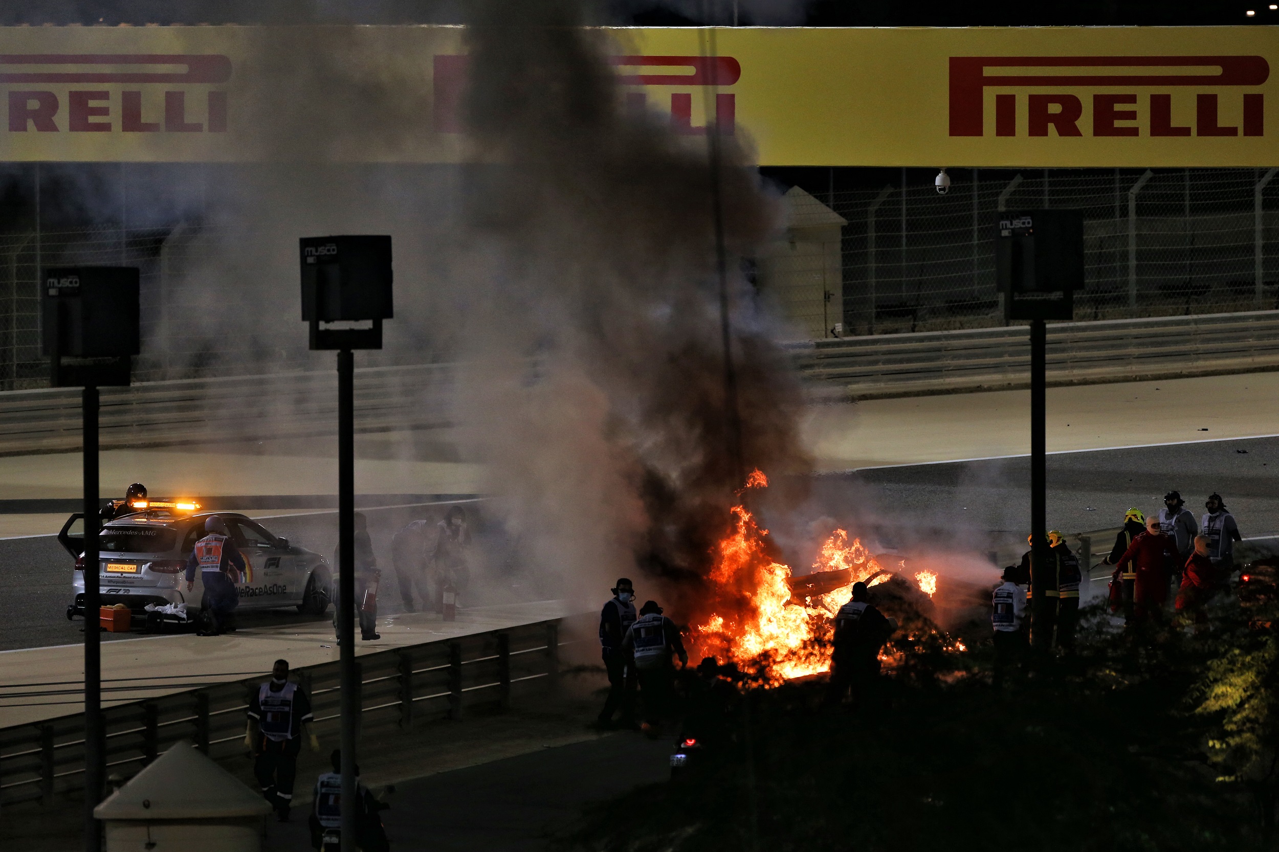 Incidente Grosjean - Bahrain 2020