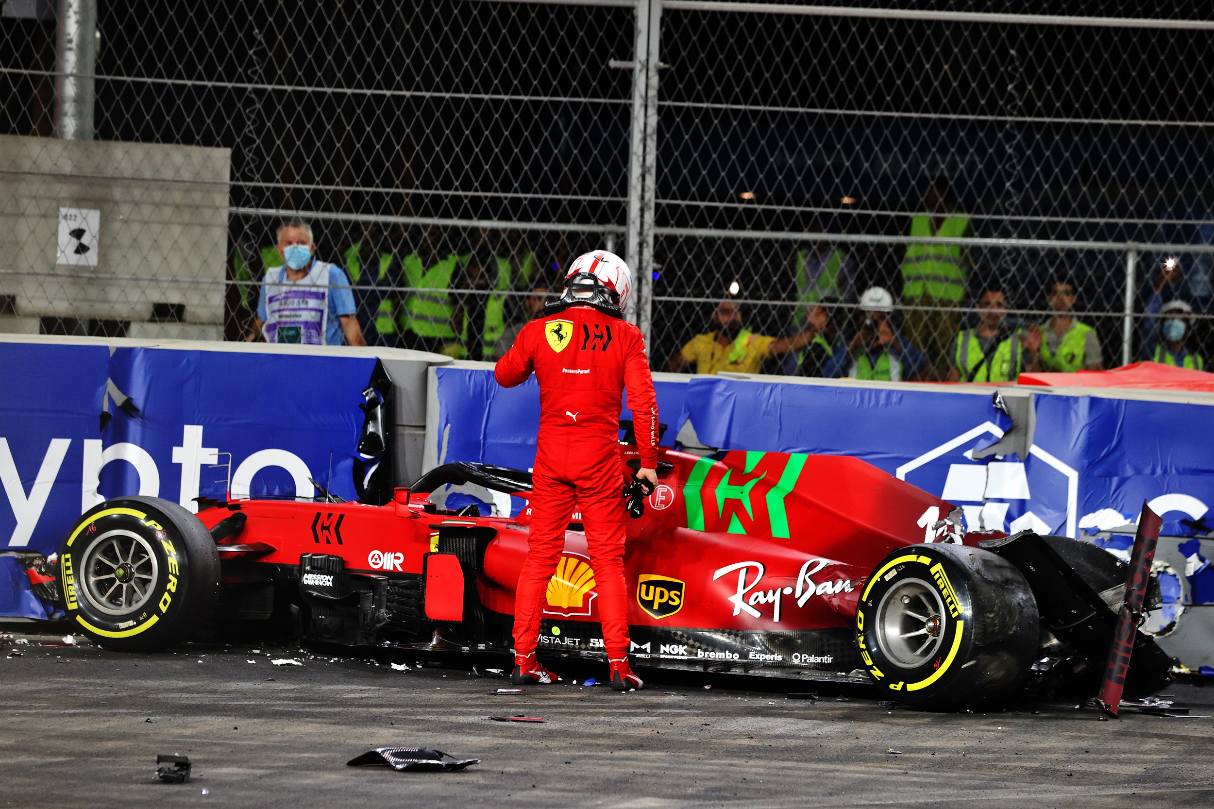 INCIDENTE LECLERC GP ARABIA SAUDITA (PROVE LIBERE)