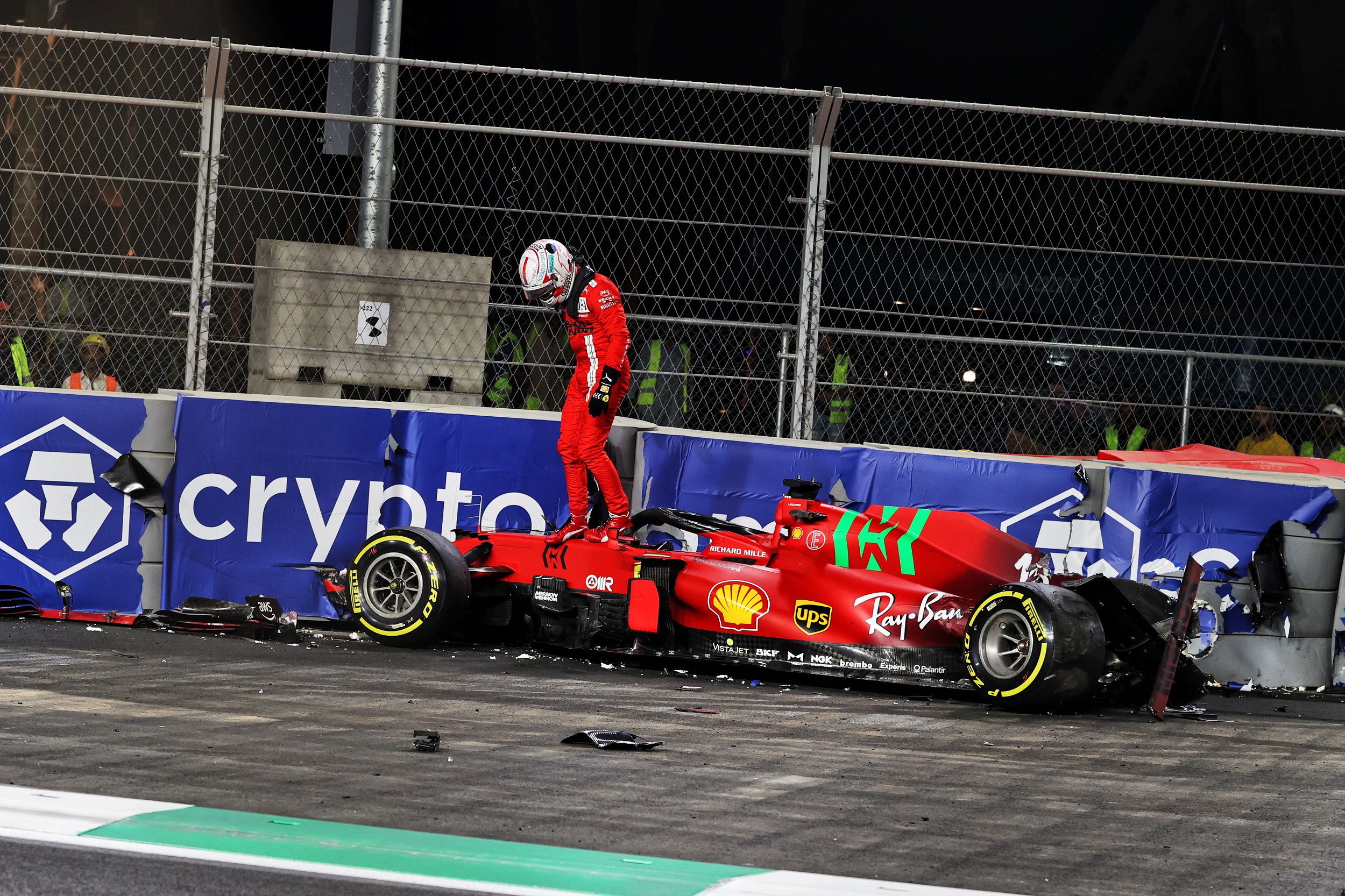 INCIDENTE LECLERC GP ARABIA SAUDITA (PROVE LIBERE)