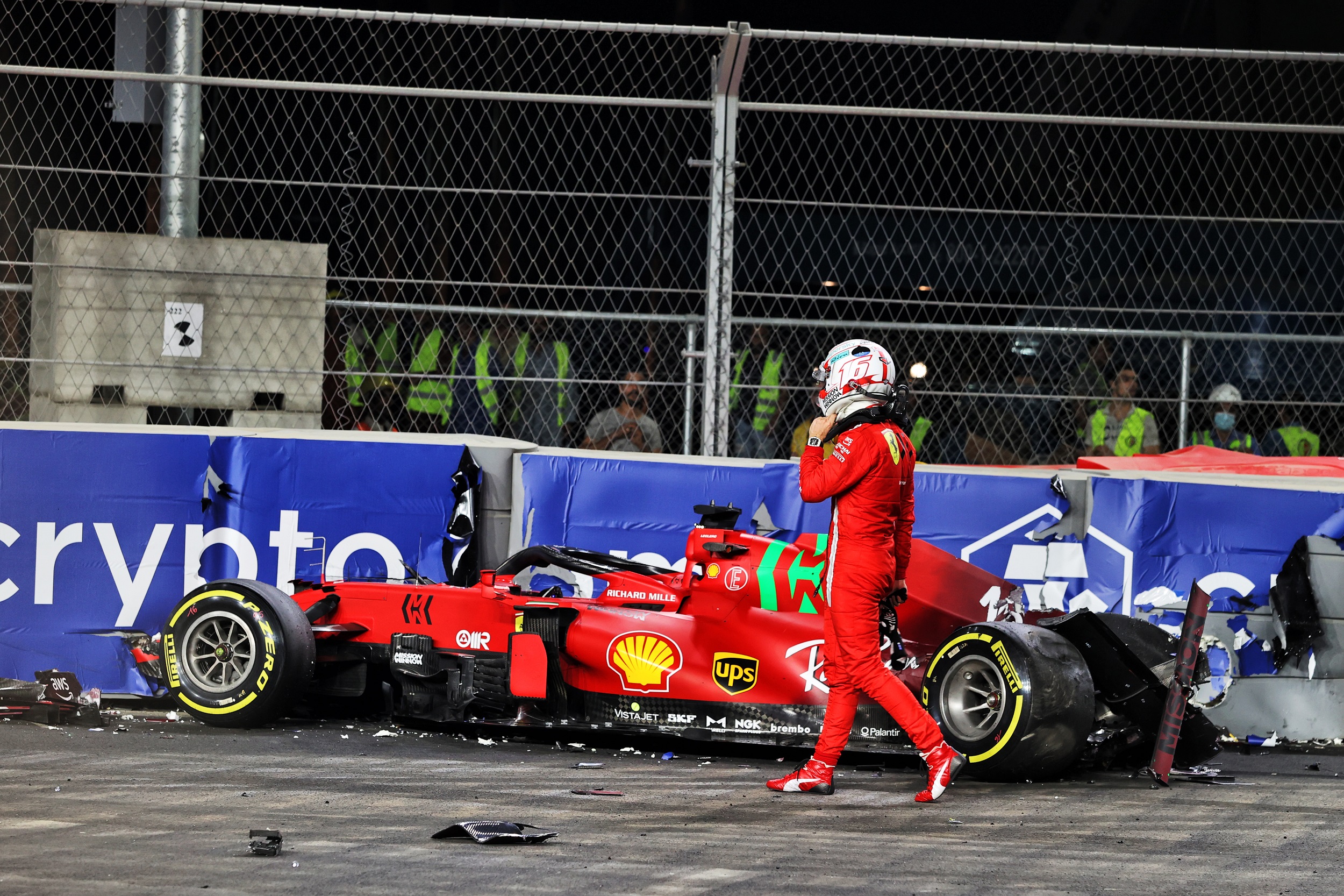 INCIDENTE LECLERC GP ARABIA SAUDITA (PROVE LIBERE)