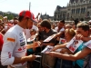 Jenson Button - McLaren - Esibizione F1 a Budapest, 1 maggio 2012