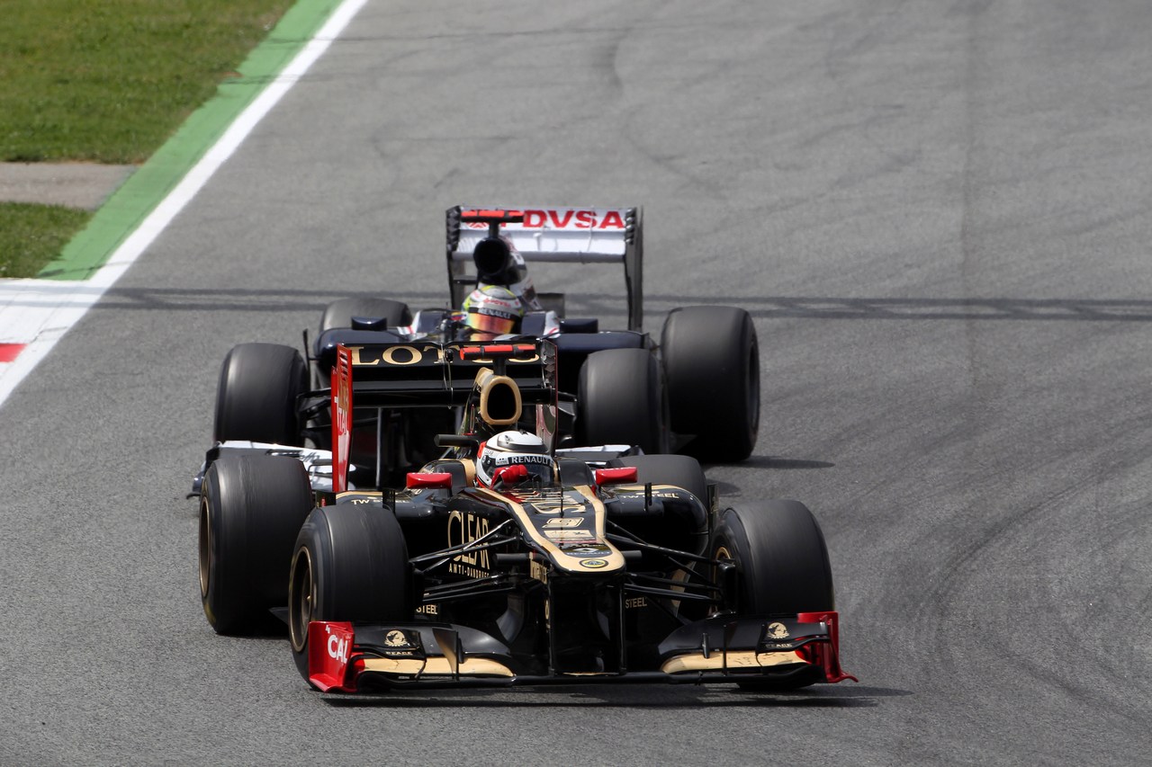 13.05.2012- Race, Kimi Raikkonen (FIN) Lotus F1 Team E20 