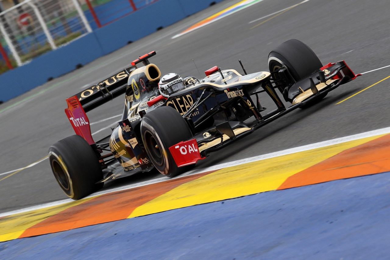 22.06.2012- Free Practice 1, Kimi Raikkonen (FIN) Lotus F1 Team E20 