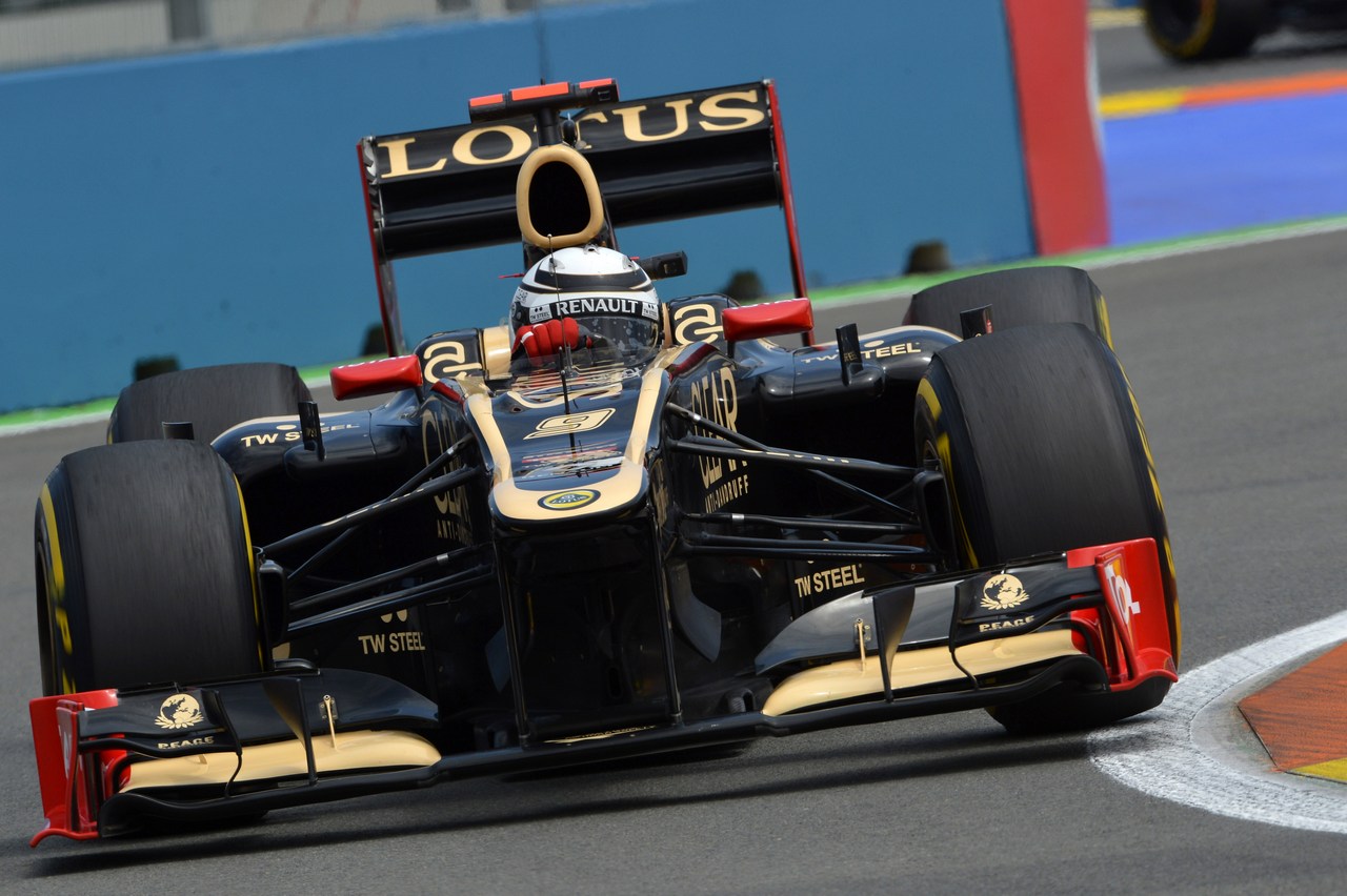 22.06.2012- Free Practice 2, Kimi Raikkonen (FIN) Lotus F1 Team E20 