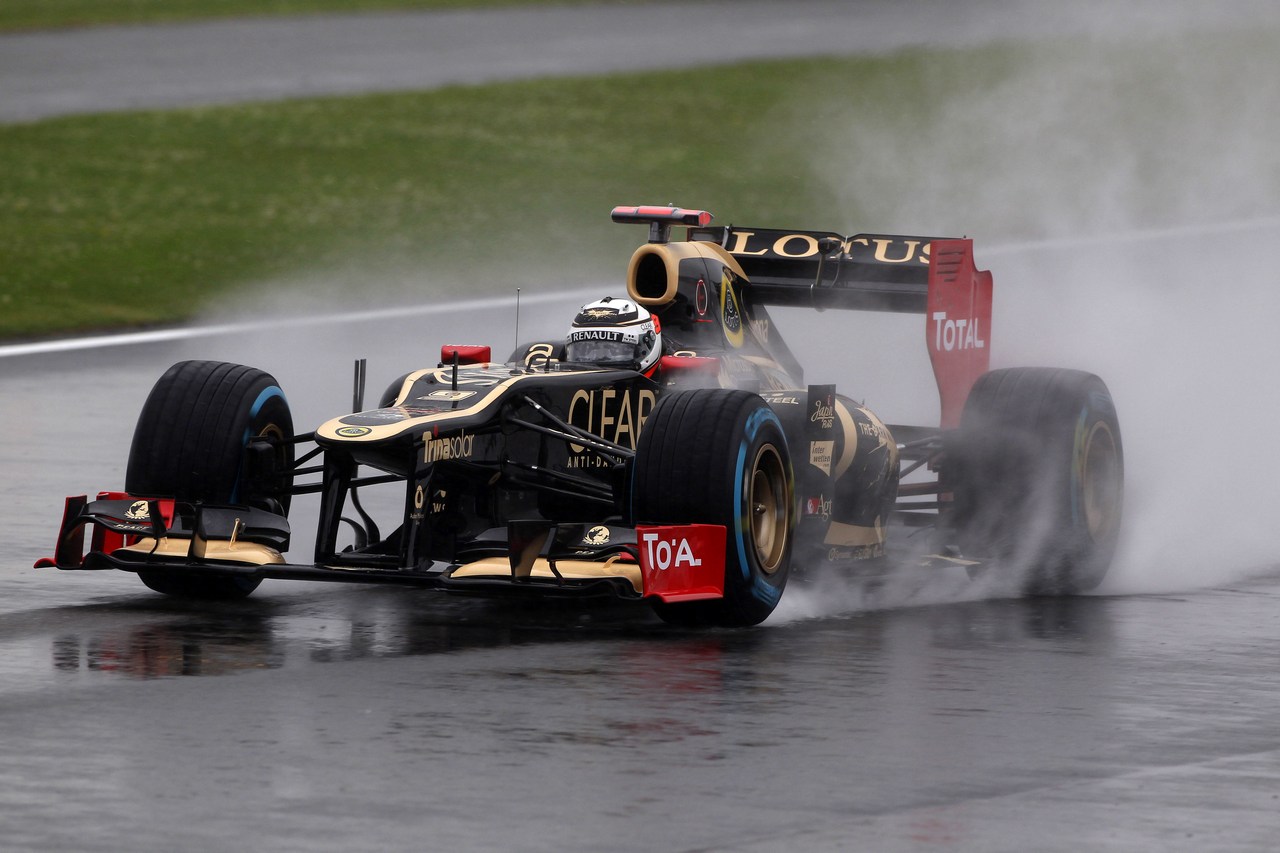 06.07.2012- Free Practice 1, Kimi Raikkonen (FIN) Lotus F1 Team E20 