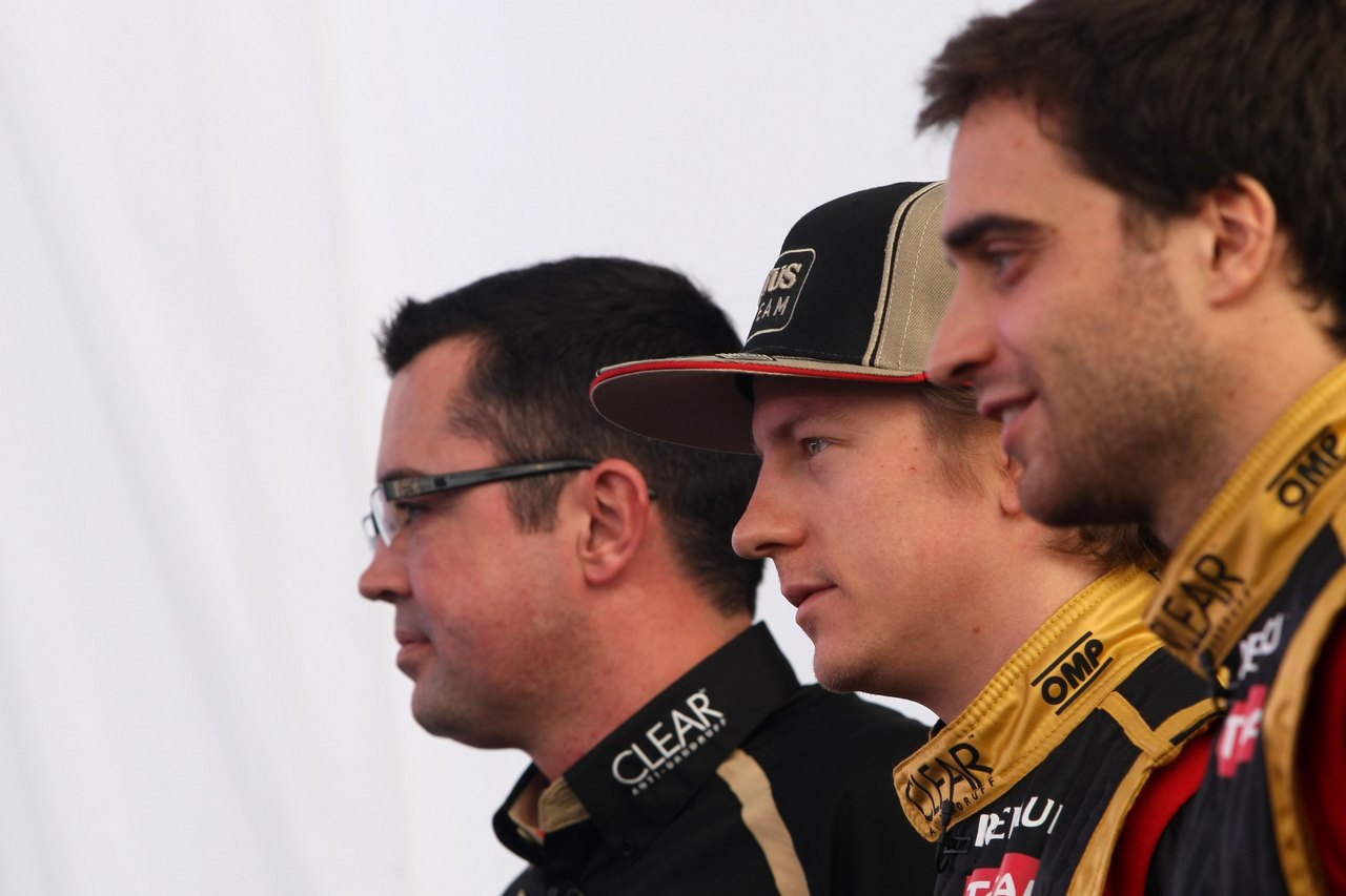 
Kimi Raikkonen (FIN), Team Lotus Renault GP  - Lotus F1 Team E20 Launch
