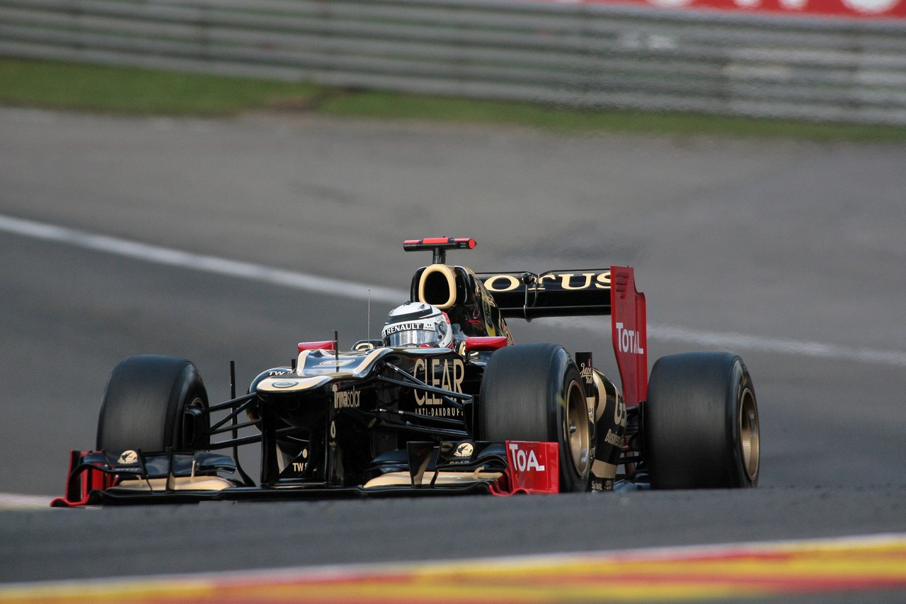 01.09.2012- Free Practice 3, Kimi Raikkonen (FIN) Lotus F1 Team E20 