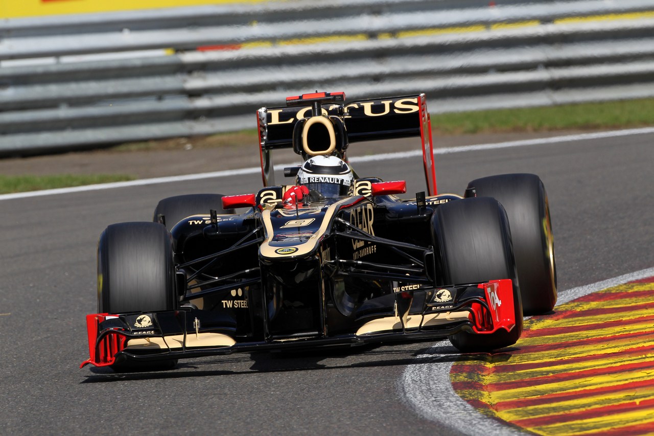 01.09.2012- Qualifying, Kimi Raikkonen (FIN) Lotus F1 Team E20 
