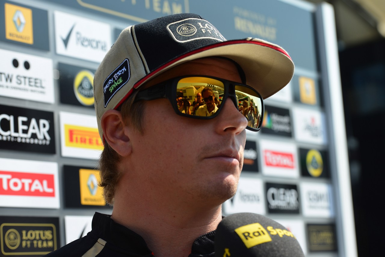 06.09.2012- Kimi Raikkonen (FIN) Lotus F1 Team E20 