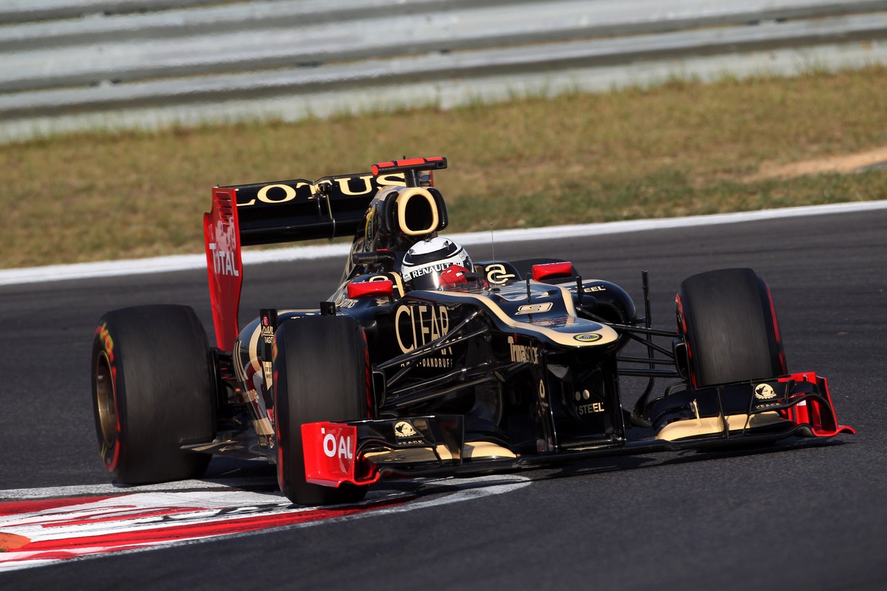 12.10.2012-  Free Practice 2, Kimi Raikkonen (FIN) Lotus F1 Team E20 