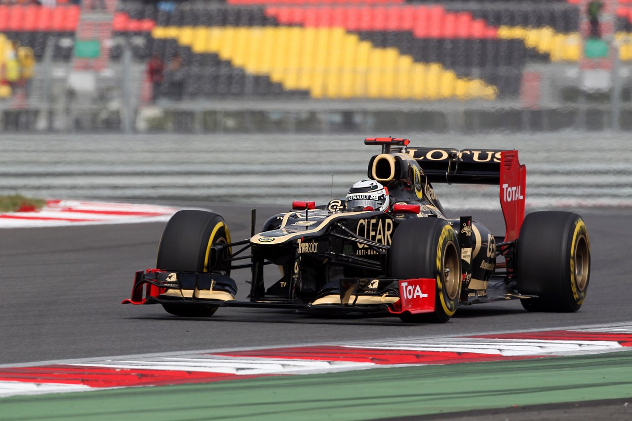 13.10.2012- Free Practice 3, Kimi Raikkonen (FIN) Lotus F1 Team E20 