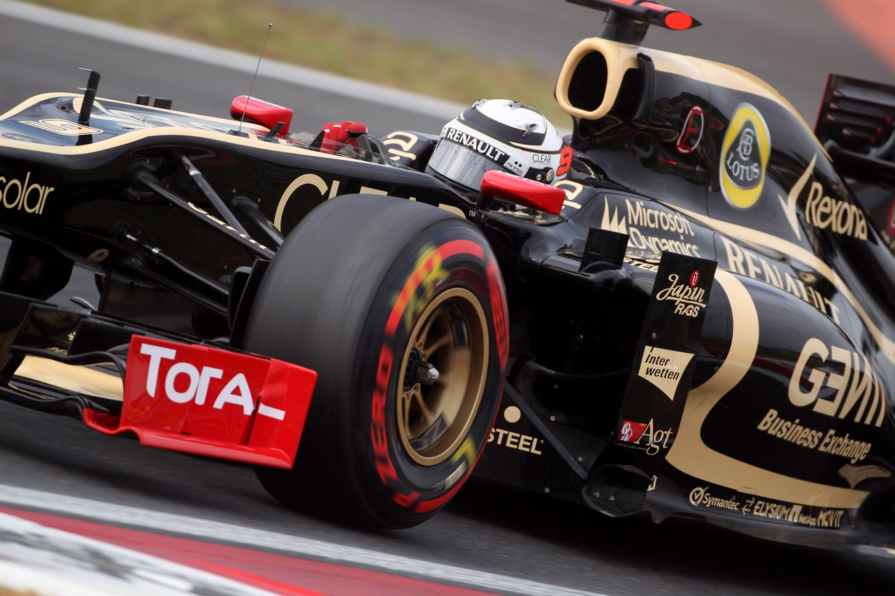13.10.2012- Free Practice 3, Kimi Raikkonen (FIN) Lotus F1 Team E20 