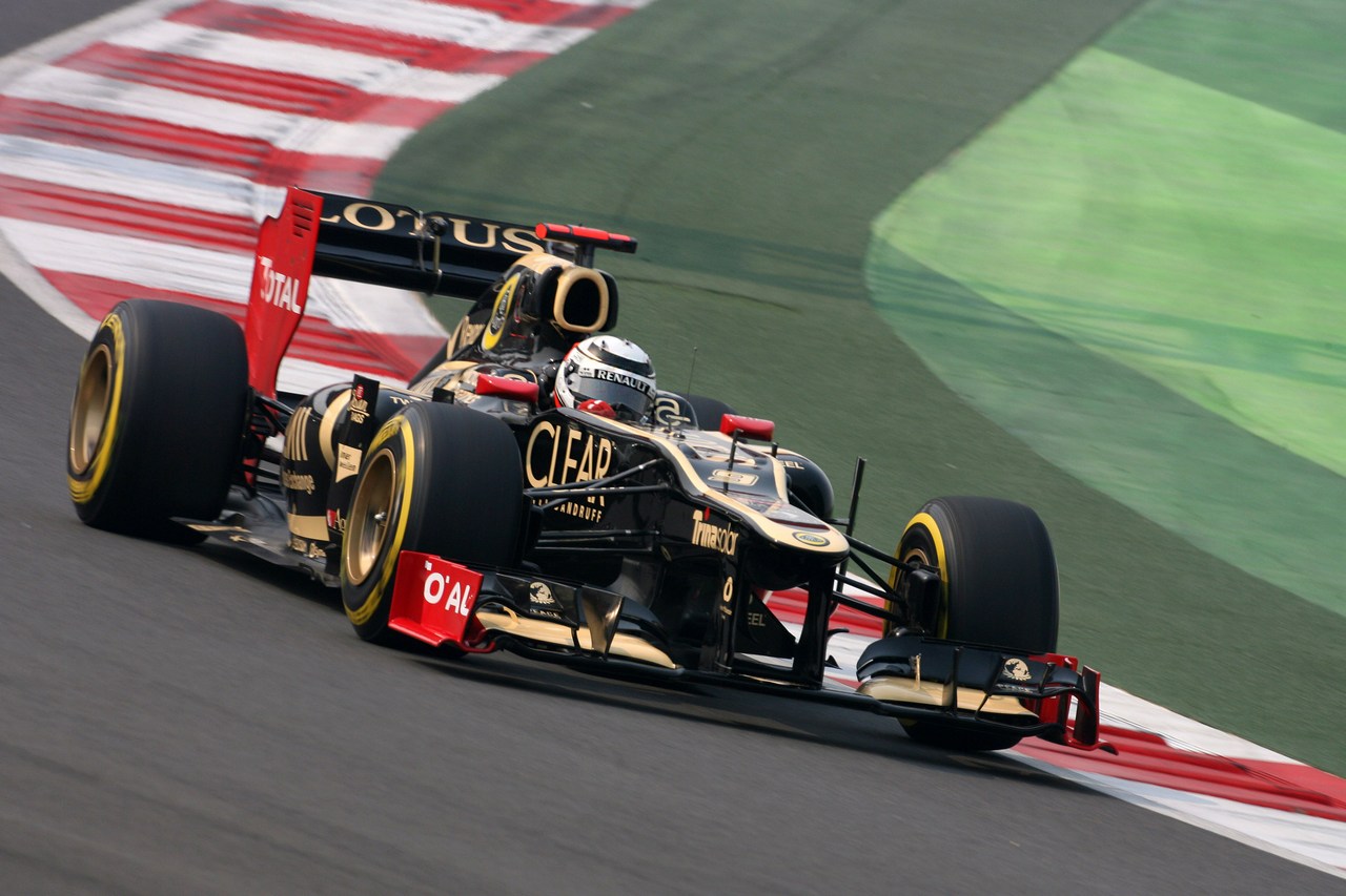 27.10.2012- Free Practice 3, Kimi Raikkonen (FIN) Lotus F1 Team E20 