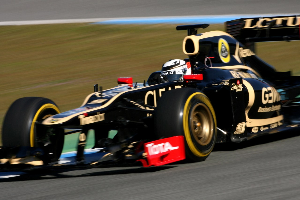08.02.2012 Jerez, Spain,
Kimi Raikkonen (FIN), Team Lotus Renault GP   - Formula 1 Testing, day 1 - Formula 1 World Championship 