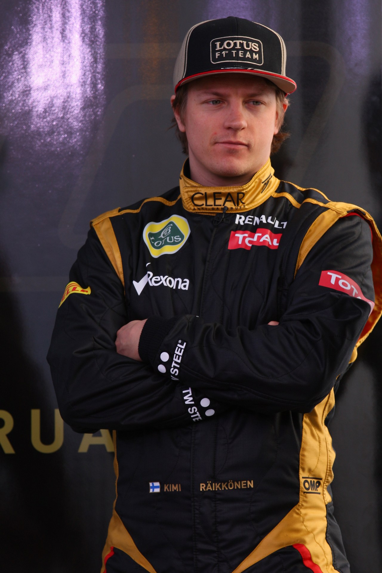 Kimi Raikkonen, Lotus Renault F1 Team  - Lotus F1 Team E20 Launch
