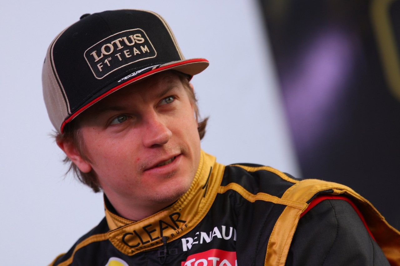 Kimi Raikkonen, Lotus Renault F1 Team  - Lotus F1 Team E20 Launch 
