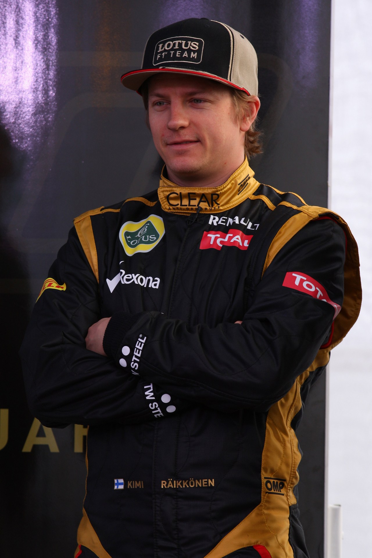 Kimi Raikkonen, Lotus Renault F1 Team  - Lotus F1 Team E20 Launch 